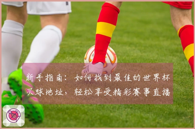 新手指南：如何找到最佳的世界杯买球地址，轻松享受精彩赛事直播